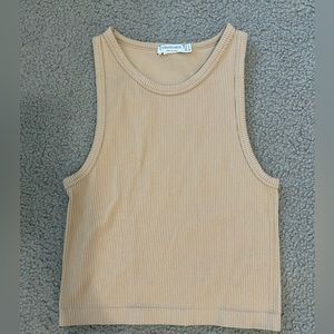 Size small tan tank top